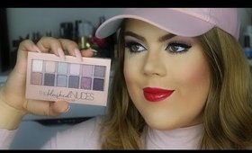 Maybelline "The Blushed Nudes" Palette Tutorial