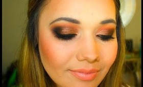 Sexy Warm Brown Smokey Eye
