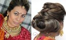 Intricate Traditional Indian Bun | NO PADDING | MostlyMeera NishaDavdra