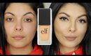$6 ELF COSMETICS FLAWLESS FOUNDATION REVIEW FIRST IMPRESSION TUTORIAL