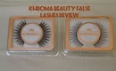KHROMA BEAUTY LASHES REVIEW