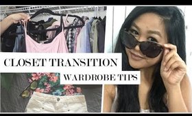 How to Get Your Closet Ready for Summer | Wardrobe Organization