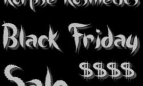 Korpse Kosmetics Black Friday Sale