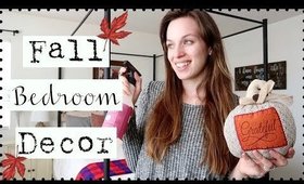 Fall Clean & Decorate With Me VLOG! Cleaning & Decorating Our Master Bedroom for Fall!