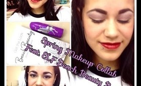 Spring Makeup Collab feat  ELF's Beach Beauty Book