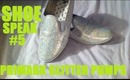 Shoe Speak #5 - Primark Silver Glitter Pumps