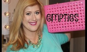 Empties - TONS of Product Reviews