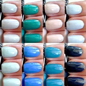 Eight LE coastal shades screaming to be worn to the beach. Every shade is a creme formula and opaque in two coats.
READ MORE: http://www.beautybykrystal.com/2013/05/maybelline-summer-collection-2013.html