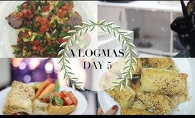 Vlogmas Day 5: Festive Party Food |JessicaBeautician