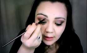 Warm smokey eye