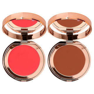 Charlotte Tilbury Beautiful Skin Lip and Cheek Glow Duo Pinched Cheek Glow / Sunset Bronze Glow