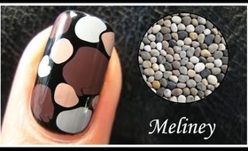 EASY PEBBLE NAIL ART TUTORIAL | NO TOOLS REQUIRED HOW TO BASICS STONE DESIGN TECHNIQUE BEGINNERS