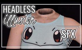 HALLOWEEN HEADLESS OPTICAL ILLUSION | Makeup Tutorial | Caitlyn Kreklewich