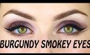Burgundy Eyes | Subtle Double Liner Makeup Tutorial.