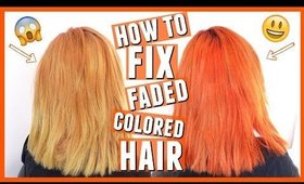 How To Fix Faded Colored Hair At Home | JaaackJack