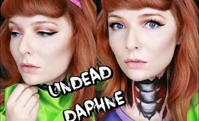 Daphne Halloween Tutorial | Ripped Neck | Scooby Doo Collab!