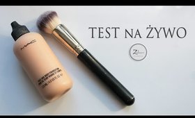 MAC Face & Body Foundation TEST na żywo