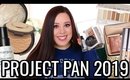 PRODUCTS I WANT TO USE UP IN 2019 | PROJECT PAN INTRO
