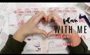 HAPPY PLANNER | PLAN WITH ME VALENTINES WEEK | COLLAB WITH SIMPLY PLANNING
