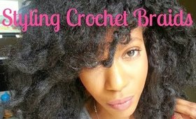 Tutorial: How I style my Crochet Braids