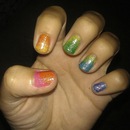 Color-mix nails