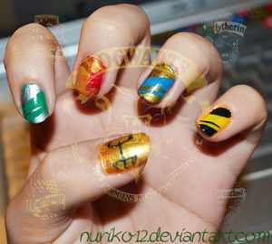 Hogwarts nails