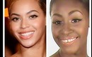 Beyonce - 2012 Met Gala Ball Makeup Tutorial | On Dark Skin
