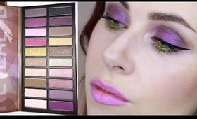 Purple & Green Colour Pop Eyes! ft. Coastal Scents Revealed 3 Palette.