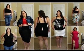 HUGE SPRING PLUS SIZE TRY-ON HAUL | BOOHOO | PLUS SIZE FASHION