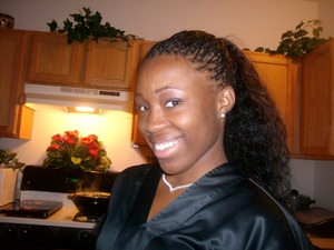 I did these micro braids in my hair it was 18 inches of human hair. It was in a color 1b it was wet and wavey.
