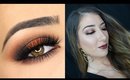 Brown and Copper Halo Smokey Eye | Holiday Makeup Tutorial