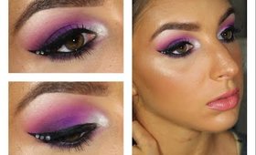 Glamorous Purple Makeup Tutorial ♥