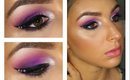 Glamorous Purple Makeup Tutorial ♥