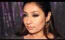 Festive emerald smokey eye tutorial | christmas 2015 | Makeup With Raji