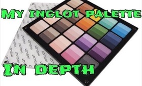 My Inglot Palette In Depth ♡ REQUESTED