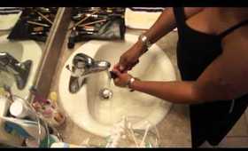 Cleaning and Sanitizing Makeup Brushes