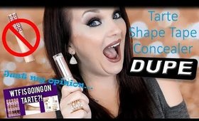 DUPE for Tarte Shape Tape Concealer??  |  I weigh in on the Tarte Boycott