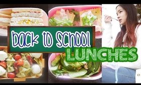 5 QUICK & HEALTHY Lunches ♥︎ | Back to School Lunch Ideas