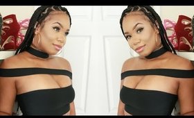 How to Refresh (VERY OLD ) Box Braids! | BeautybyGenecia