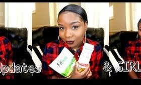 ♡ Fit Tea Update, New Hair growth Vitamins, Girl Talk, weight struggles, shedding hair & Stress !