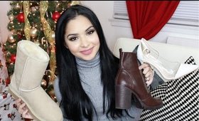 BIG Winter Shoe Haul Boots & Heels!!!