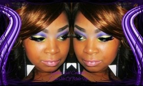 Purple & Lime feat. Glama Girl Cosmetics