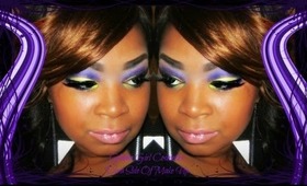 Purple And Lime feat. Glama Girl Cosmetics