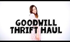 Goodwill Thrift Haul | Spring Clothing