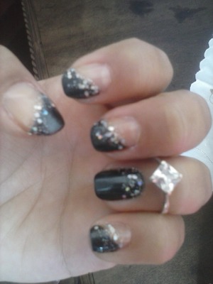 my black nails.