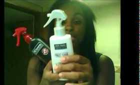 How to perm your leave out hair while in a weave