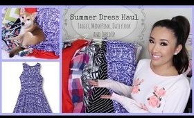 Summer Dress Haul 👗 Target, MINKPINK, A&F, Trina Turk - hollyannaeree