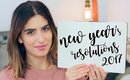 NEW YEAR'S RESOLUTIONS 2017 | Lily Pebbles
