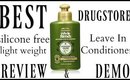 BEST SILICONE FREE Leave In Conditioner from the DRUGSTORE ~ REVIEW + DEMO