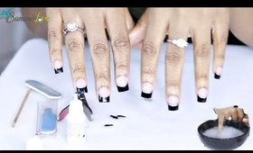 HOW TO PUT ON & TAKE OFF KISS PRESS ON NAILS FOR BEGINNERS  (STEP BY STEP HD)